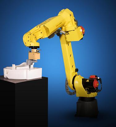 Remocion de materiales Fanuc Robotics