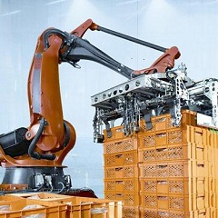 Celdas de paletizado con Robots Industriales - Hurtado Rivas