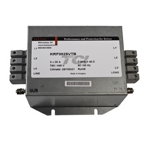Filtro para interferencia Electro Magnetica y Radio Frecuencia para variadores- modelo KRF