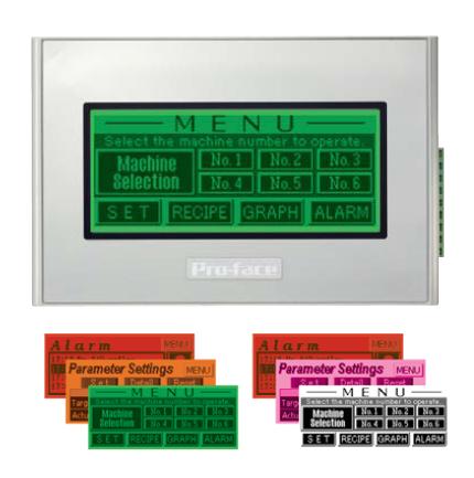 Brochure Paneles de operador compactos AGP4100 - Proface