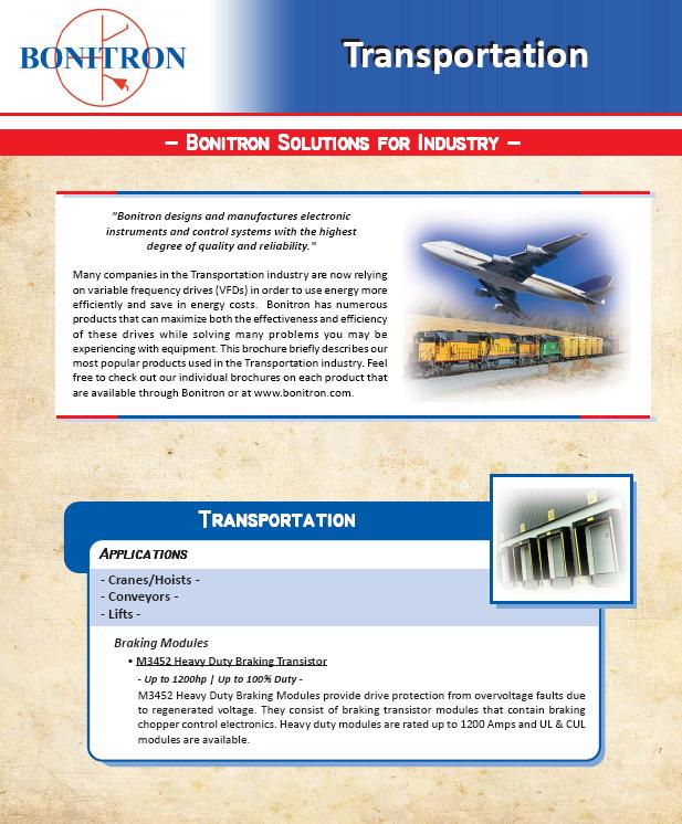 Aplicaciones de Bonitron para Infraestructura