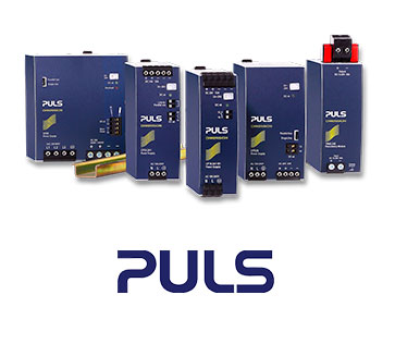 Fuentes de poder 12, 24, 48 VDC, monofasicas, trifasicas, conversores DC-DC, UPS DC - Marca PULS